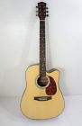 Maw-412gnc Harmonia Dreadnought Cutaway Acoustic Steel String Guitar