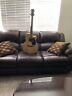 Me1ace Mitchell Brown Wooden Acoustic Guitar