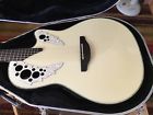 W597-mell Melissa Etheridge Signature Ovation Adamas White Pearl Rare