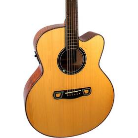 Merida 197881356590 Dtjc Beyond Series Jumbo Acoustic-electric Guitar Natural Rf