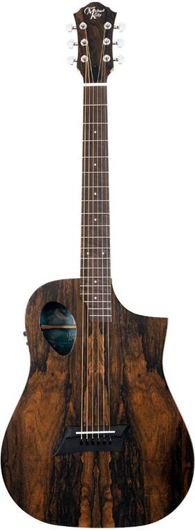 Michael Kelly Guitar Co. 809164026624 Forte Port Jr Acoustic Electric - Ziricote Mkjrszifxx