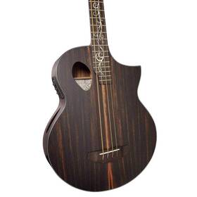 Mkd4sjesfs Michael Kelly Dragonfly 4 Port Java Ebony Acoustic Electric Bass Guitar