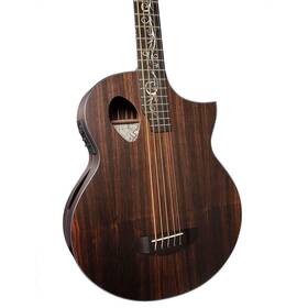 Mkd5sjesfs Michael Kelly Dragonfly 5 Port Java Ebony String Acoustic Electric Bass Guitar