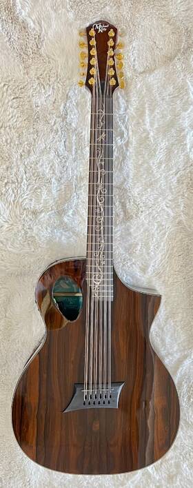 Mkm12xzisfx Michael Kelly Mod Shop Randy Jackson Signature 12-string Guitar Namm 2026 Sample