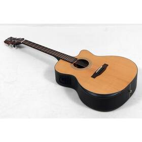 Mitchell 197881197391 Solid Torrefied Spruce Top Auditorium A/e Cutaway Guitar