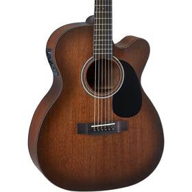 Mitchell 197881276690 Mahogany Auditorium Acoustic-electric Guitar Edge Burst Rf
