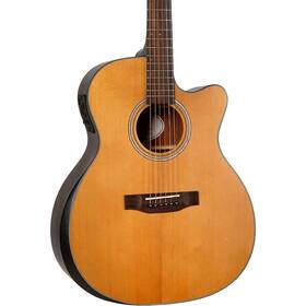 19788128772 Mitchell 197881280772 Solid Torrefied Spruce Top Auditorium A/e Cutaway Guitar Rf
