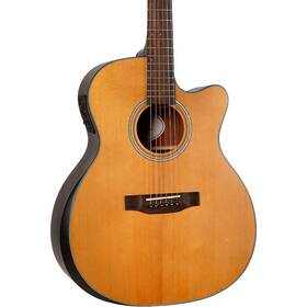 19788125951 Mitchell 197881285951 Solid Torrefied Spruce Top Auditorium A/e Cutaway Guitar Rf