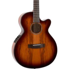 Mx430 Mitchell 197881316839 Spalted Maple A/e Guitar Whiskey Burst Rf