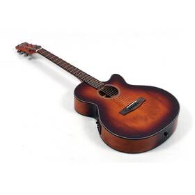 Mitchell 197881430849 Mx430 Spalted Maple A/e Guitar Whiskey Burst Ob