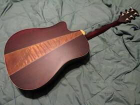 Mgc-d1 Morgan Monroe Solid Spruce Rare Takamine Acoustic/electric Guitar 2011