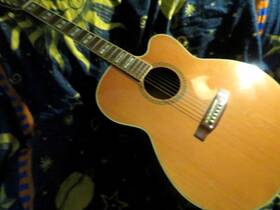 Mj60 Morgan Monroe Solid Cedar/rosewood Acoustic/electric Guitar Rare
