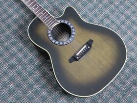 Z-248 Morris Japan Z248 Tornado Acoustic/electric Greenburst Without Vation Hardshell Case