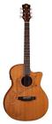 N-a Luna Oracle Series Tattoo Grand Concert Guitar 819998139353