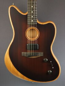 New Fender American Acoustasonic Jazzmaster All-mahogany Bourbon Burst 967