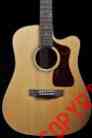 Np191003 Natural Ac D40ce Standard Cutaway Hardshell 2012 El Guild