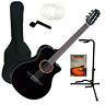 Ntx700blge Yamaha String Guitar Black Essentials Bundle