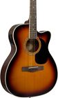 O120cesb Mitchell Acoustic Electric Guitar Sunburst 656238043199