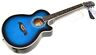 Og10cef Oscar Schmidt Transparent Blue Burst Pro Setup