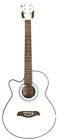 Og10cewhlh-a-u Oscar Schmidt White Concert Size Acoustic Electric Guitar 801128022833