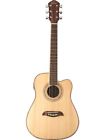 Og1ce-a Oscar Schmidt Acoustic Electric Dreadnought Size Guitar Natural 801128972251