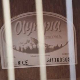 Si11005081 Olympia Acoustic-electric Guitar Dreadnought Natural
