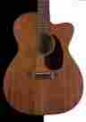 10omc15me Omc-15me Martin Acoustic Guitar 15 Series Mahogany Fishman Electronics 729789507004