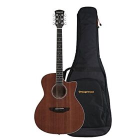 Orangewood Rey Cutaway Style Acoustic Guitar With Mahogany Top