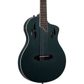 Ortega 842960184952 Rtpstd Nylon-string Acoustic-electric Guitar Satin Black