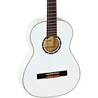R121-3-4wh Ortega Family R121 3/4 Size Classical Guitar Gloss 0.75