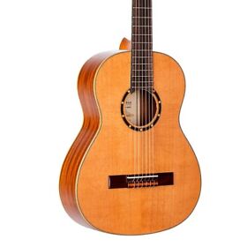R122g-3-4 Ortega Family Series R122g-3/4 Classical Guitar Cedar 3/4 Size