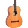 R122sn-l Ortega Family Series Left-handed Classical Guitar Natural Matte