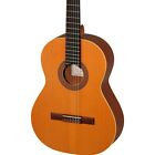 R180l Ortega Traditional Series Classical Guitar Satin Natural