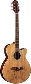 Og10cesm-a Oscar Schmidt Ou10cesm Concert Acoustic Electric Cutaway. Spalted Maple