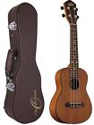 Ou220swk Oscar Schmidt Model Solid Mahogany Concert Ukulele With Hardshell Case