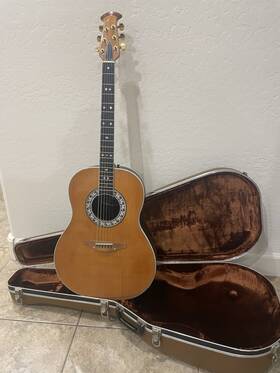 1172-2 Ovation 70s Era Model Legend Cherry Red Acoustic