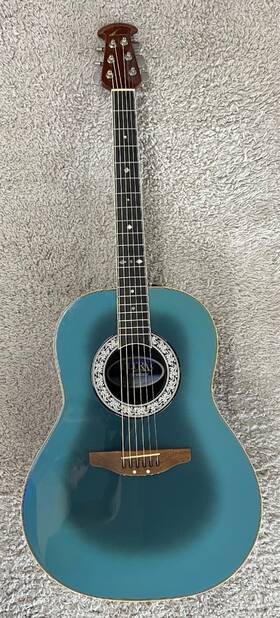 1317 Ovation Case 1970s Vintage Ultra Series Acoustic/electric Guitar With Ohsc