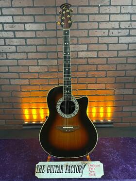 1867legend-8695-u Ovation 1987 Usa 1867 Legend Acoustic Sunburst Acoustic/electric - Op24 With Ha