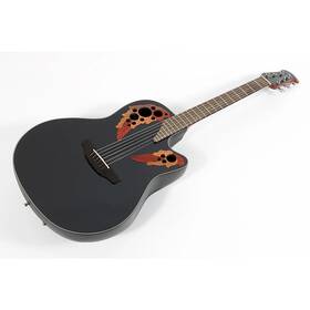 Ovation 197881340445 Celebrity Elite Acoustic-electric Guitar Black Ob