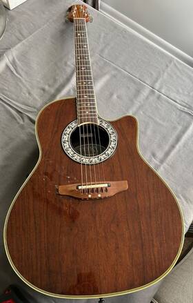 251941 Ovation 1528 Ultra Acoustic-electric 6 String Guitar 251941 Ovation 1528 Ultra Acoustic-electric 6 String Guitar