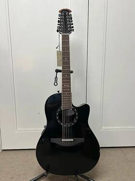2751ax-5-g Ovation Standard Balladeer 12-string Acoustic Guitar With Electronics 2751ax-5-g Ovation Standard Balladeer 12-string Acoustic Guitar With Electronics