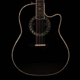 54ova001 Ovation Used 2004 1869 Custom Legend Acoustic Electric Black With Ohsc