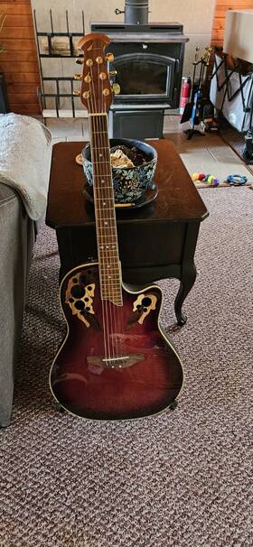 6006072 Ovation Acoustic Electric Guitar