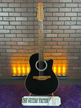 6751-1001-u Ovation 2001 6751 Standard Balladeer 12 String Acoustic Electric Guitar