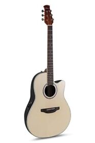 Ab24-4s Ovation Mid-depth Acoustic-electric Guitar Natural