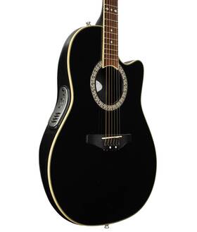 Acoustic8740 Ovation Pre-owned Celebrity Cc-057 Acoustic-electric Guitar -black