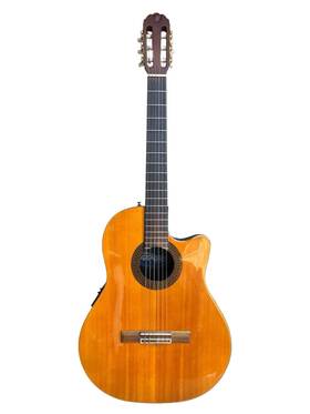 Ae-34 Ovation Applause Electro-acoustic Guitar Made In Korea 1990s
