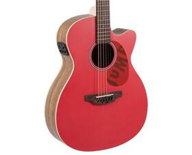 Ap510.124 Ovation .ap510.124 Applause Jump Om Cutway A/e Guitar - Lipstick Open Box