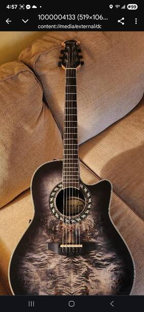C2079axp2 Ovation Legend Plus Exotic Woods Limited Run Electric Guitar Mint Condition
