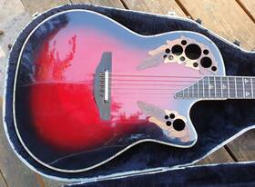 Ce778 Ovation 1999 Usa-made Custom Elite Acoustic-electric Guitar Without Hsc - Read